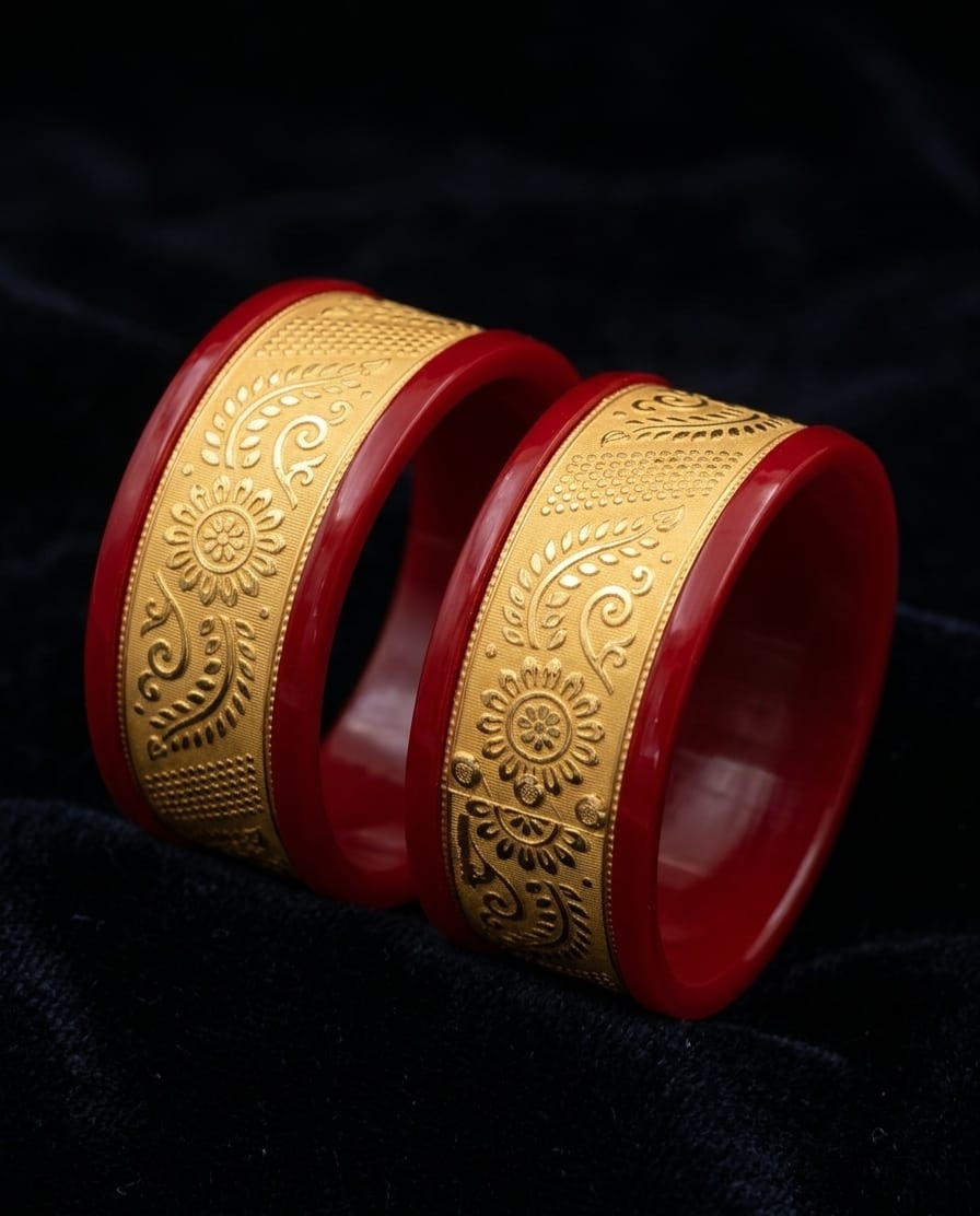 Gold Bangle Set